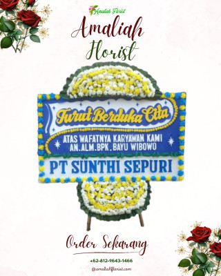 Papan Bunga Duka di Yal